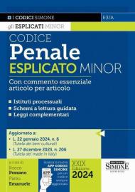 Codice penale esplicato Minor. Con commento essenziale articolo per articolo. Ediz. minor. Con Contenuto digitale per accesso on line: QR Code