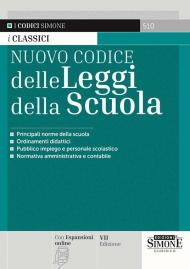 Nuovo codice delle leggi della scuola. Con espansione online