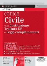 Codice civile. Con Costituzione, Trattato UE e leggi complementari. Con aggiornamento online