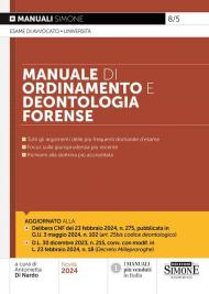 8/5 - Manuale di Ordinamento e Deontologia Forense