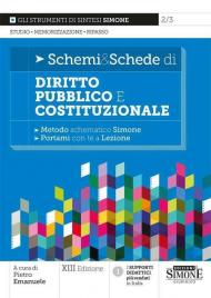 Schemi & schede di diritto pubblico e costituzionale