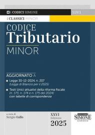 Codice tributario. Ediz. minor