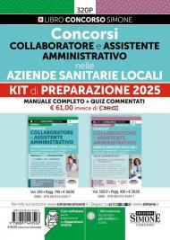 Concorsi collaboratore e assistente amministrativo nelle Aziende Sanitarie Locali. Kit di preparazione 2025