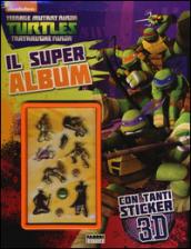 Il super album. Turtles Tartarughe Ninja. Con adesivi. Ediz. illustrata