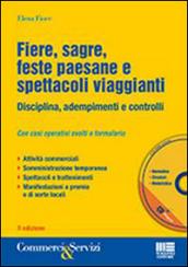 Fiere, sagre, feste paesane e spettacoli viaggianti. Disciplina, adempimenti e controlli. Con CD-ROM