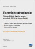 L'amministratore locale. Status, obblighi, divieti e sanzioni dopo la L. 56/2014 (Legge Delrio)