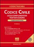 Codice civile. Leggi complementari. Trattati europei. Con aggiornamento online