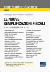 Le nuove semplificazioni fiscali