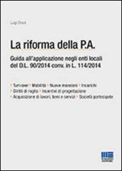 La riforma della P.A.