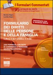 Formulario dei diritti delle persone e della famiglia. Con CD-ROM