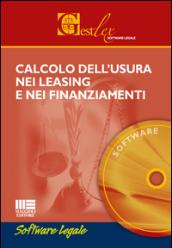 Calcolo dell'usura nei leasing e nei finanziamenti. Con software