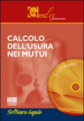 Calcolo dell'usura nei mutui. Software