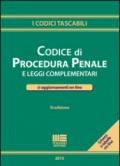 Codice di procedura penale e leggi complementari