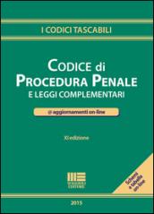 Codice di procedura penale e leggi complementari