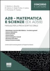 A28 matematica e scienze (ex A059)