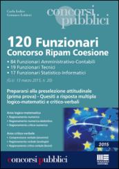 120 funzionari concorso Ripam Coesione