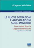 Le nuove detrazioni e agevolazioni sugli immobili