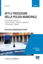 Atti e procedure della polizia municipale