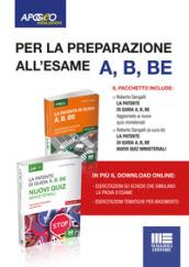 La patente di guida A, B, BE . Kit manuale + quiz. Con Contenuto digitale per download e accesso on line