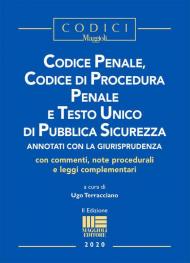 Codice penale, codice di procedura penale e Testo Unico di pubblica sicurezza