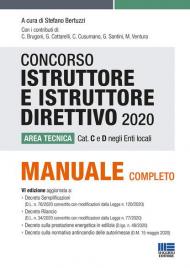 Concorso istruttore e istruttore direttivo area tecnica Cat. C e D negli Enti locali