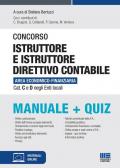 Concorso istruttore e istruttore direttivo contabile Area economico-finanziaria Cat. C e D negli Enti locali. Con Contenuto digitale per accesso on line