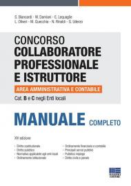 Concorso collaboratore professionale e istruttore area amministrativa e contabile Cat. B e C negli Enti locali