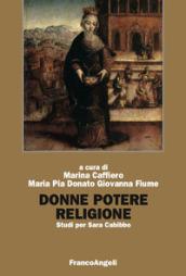 Donne, potere, religione. Studi per Sara Cabibbo