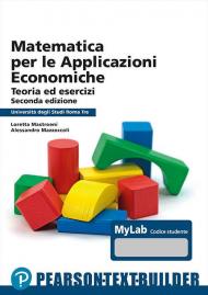 Matematica per le applicazioni economiche. Univ. Roma3