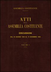 Atti dell'Assemblea costituente
