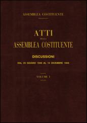 Atti dell'Assemblea costituente