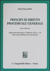 Principi di diritto processuale generale