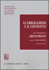 Le obbligazioni e il contratto dalle «Istituzioni di diritto privato»