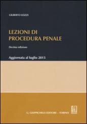 Lezioni di procedura penale