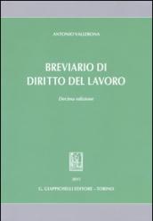 Breviario di diritto del lavoro