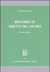 Breviario di diritto del lavoro