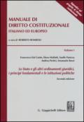 Manuale di diritto costituzionale italiano ed europeo: 1