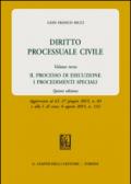 Diritto processuale civile. 3: Il processo di esecuzione. I procedimenti speciali