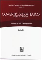 Governo strategico dell'azienda. Estratto