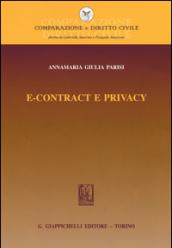 E-contract e privacy