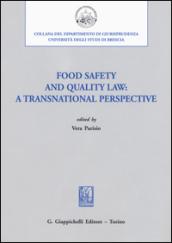 Food safety and quality law: a transnational perspective