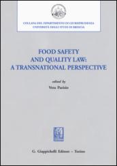 Food safety and quality law: a transnational perspective