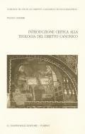 Introduzione critica alla teologia del diritto canonico