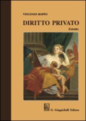 Diritto privato. Estratto