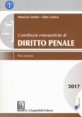 Coordinate ermeneutiche di diritto penale 2017. Con Contenuto digitale per download e accesso on line