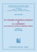 Sul pensiero filosofico-giuridico di A. E. Cammarata. Dalla legalità alla giustizia nel «formalismo» giuridico