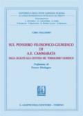 Sul pensiero filosofico-giuridico di A. E. Cammarata. Dalla legalità alla giustizia nel «formalismo» giuridico