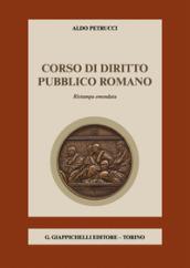 Corso di diritto pubblico romano