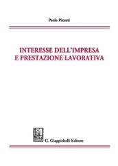 Interesse dell'impresa e prestazione lavorativa