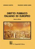 Diritto pubblico italiano ed europeo